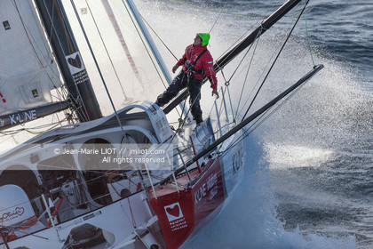 VENDEE GLOBE 2016-2017 - TANGUY DE LAMOTTE - INITIATIVES COEUR