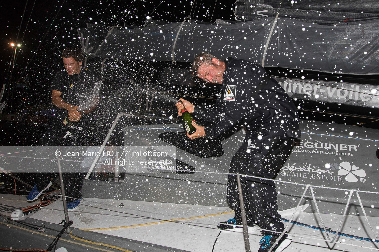 TJV 2015-ARRIVEE DE QUEGUINER