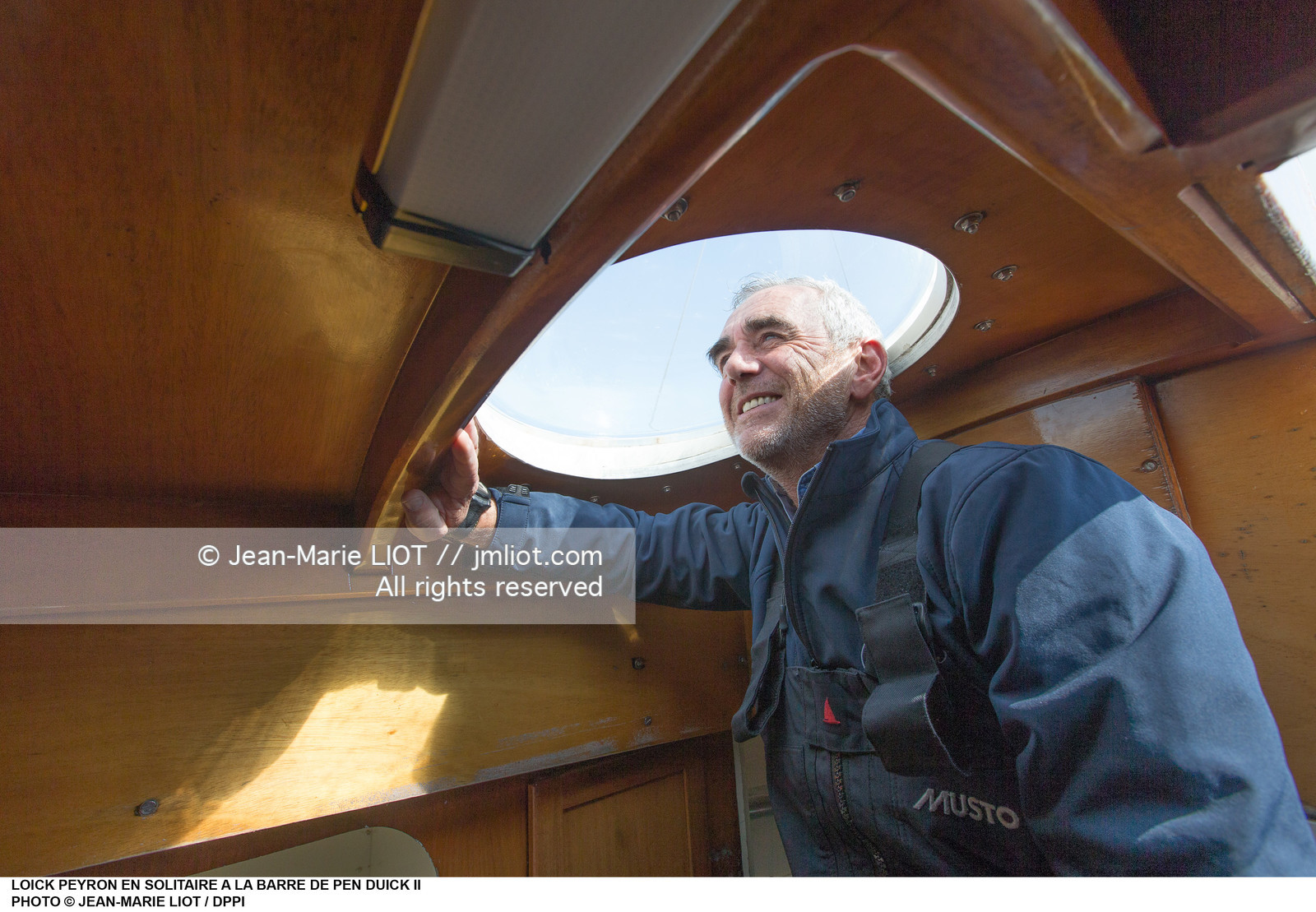 LOICK PEYRON A BORD DE PEN DUICK II
