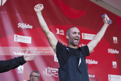 VENDEE GLOBE 2016-2017 - FABRICE AMEDEO - NEWREST-MATMUT - ARRIVEE