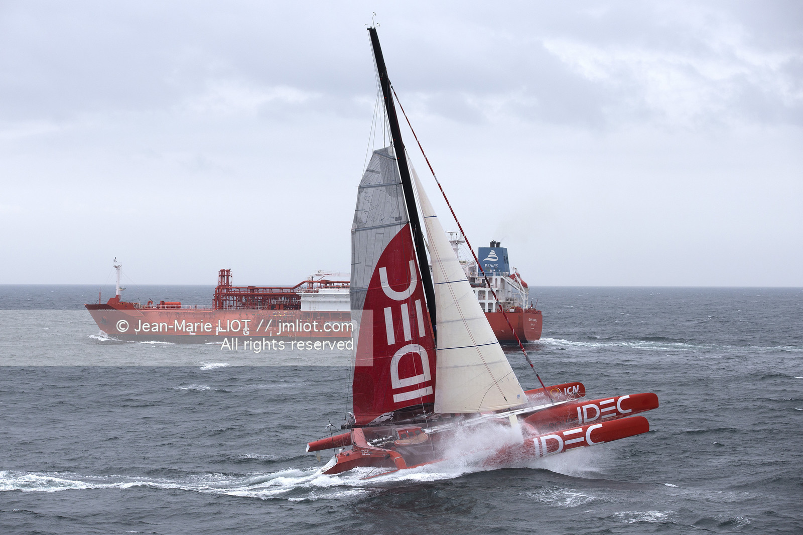 SAILING - NORTH ATLANTIC MULTI SOLO RECORD 2013