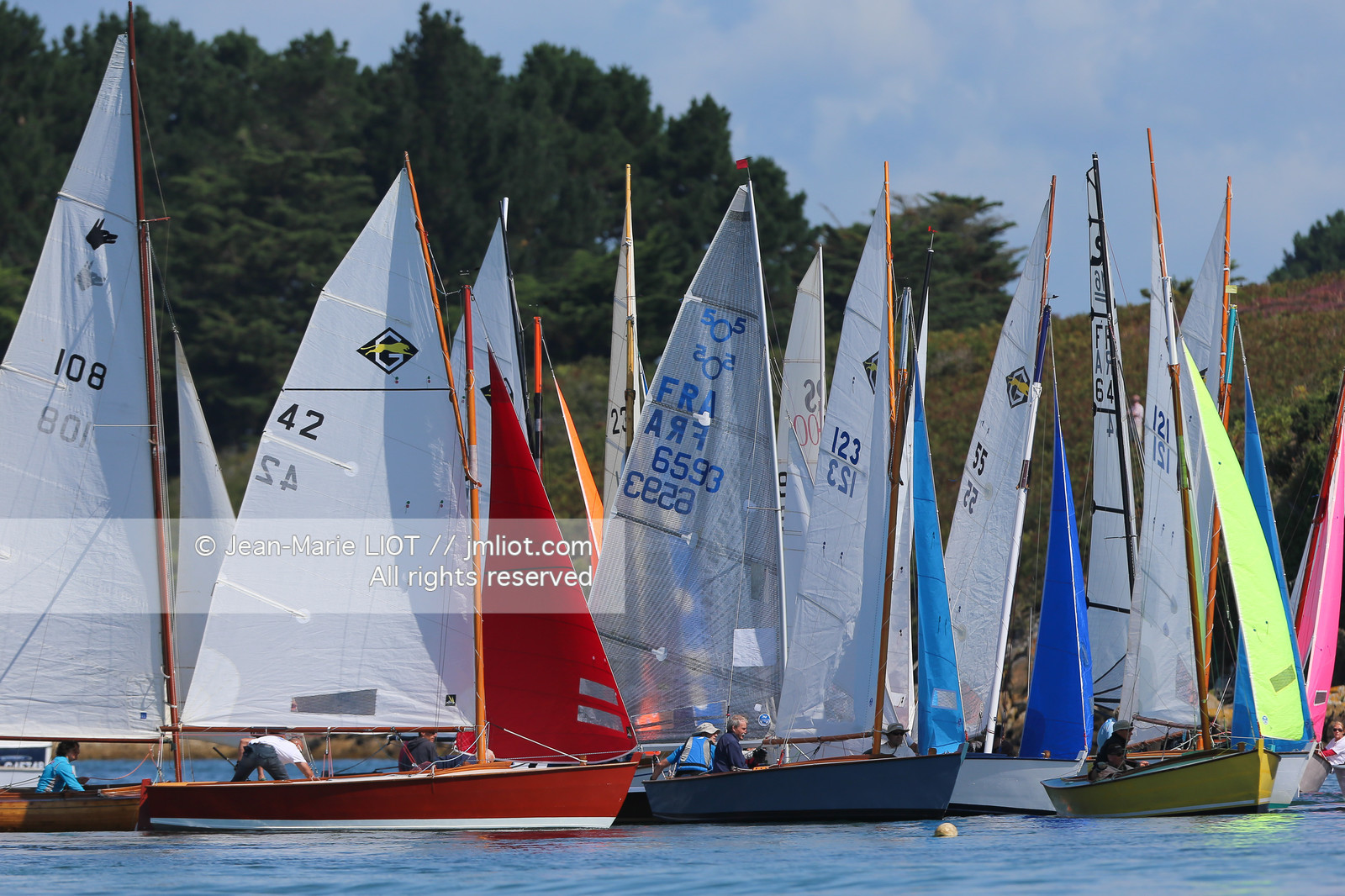 TOUR DE L'ILE AUXMOINES 2014