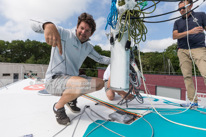 NICOLAS TROUSSEL - CLASS 40 CORUM - 2018 - MISE A L'EAU