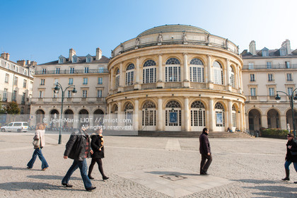 France, Bretagne, ile et vilaine monuments et visite de la ville de rennes. Photo © Jean-Marie Liot.