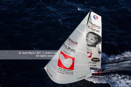 VENDEE GLOBE 2016-2017 - TANGUY DE LAMOTTE - INITIATIVES COEUR
