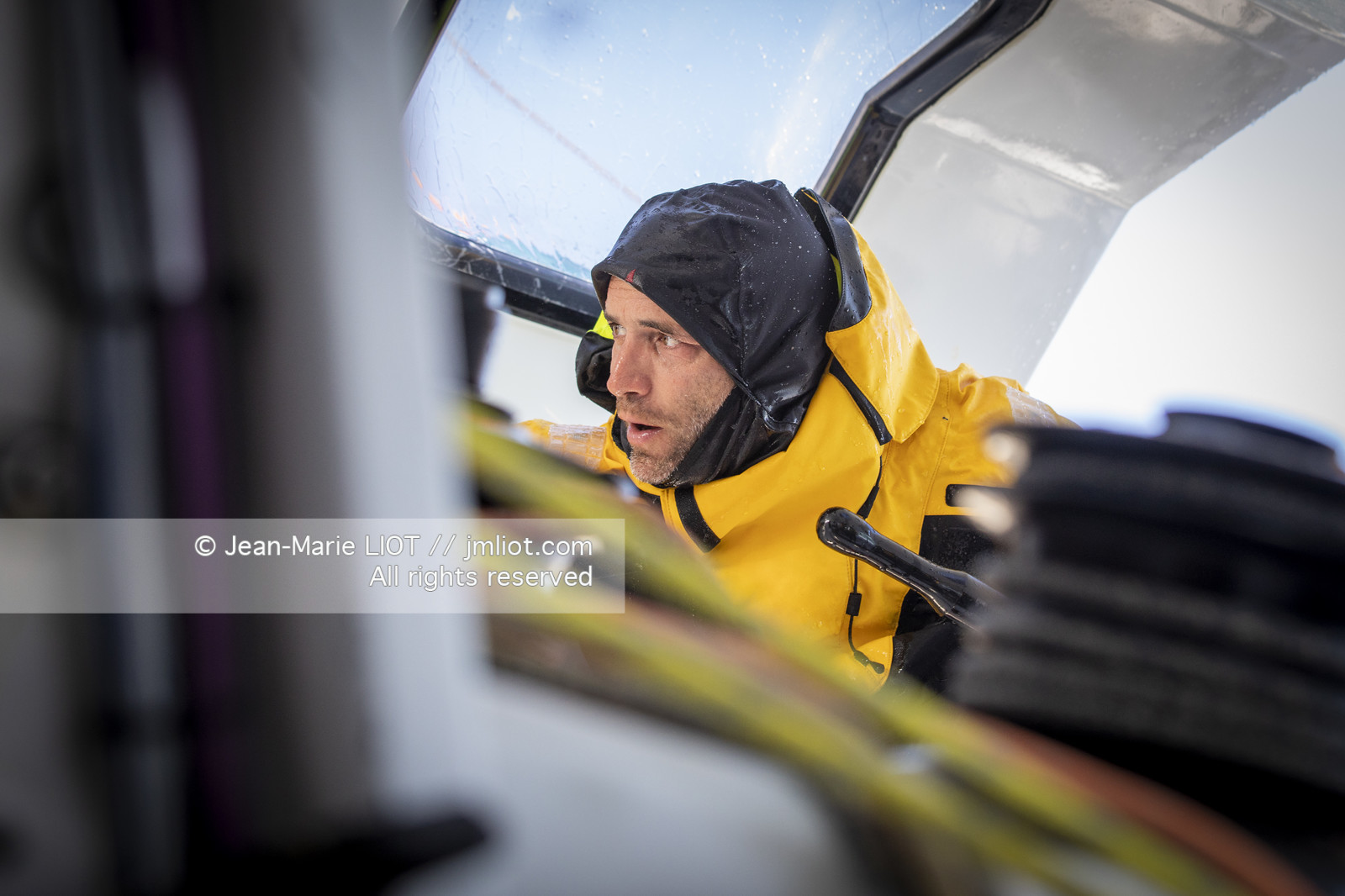 FABRICE AMEDEO ET ERIC PERON - TRANSAT JACQUES VABRE 2019 - A BORD
