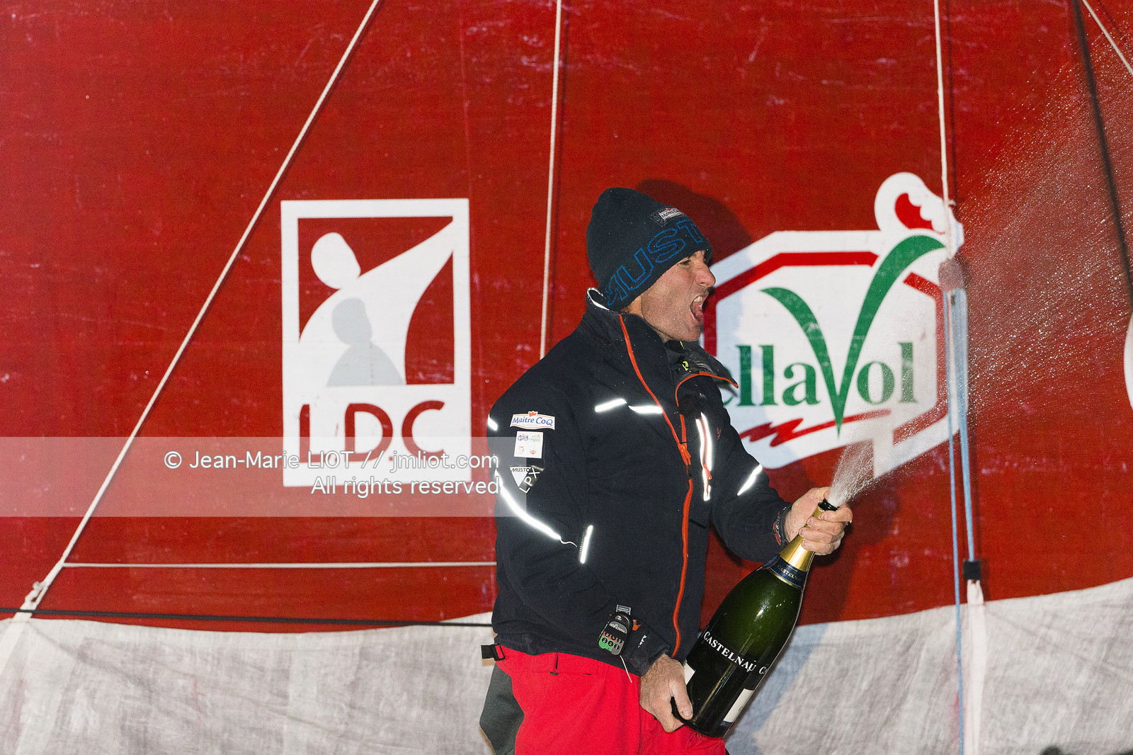 VENDEE GLOBE 2016-2017 - JEREMIE BEYOU, TROISIEME