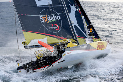 VENDEE GLOBE 2012-2013 - DEPART- JEAN-MARIE LIOT DPPI