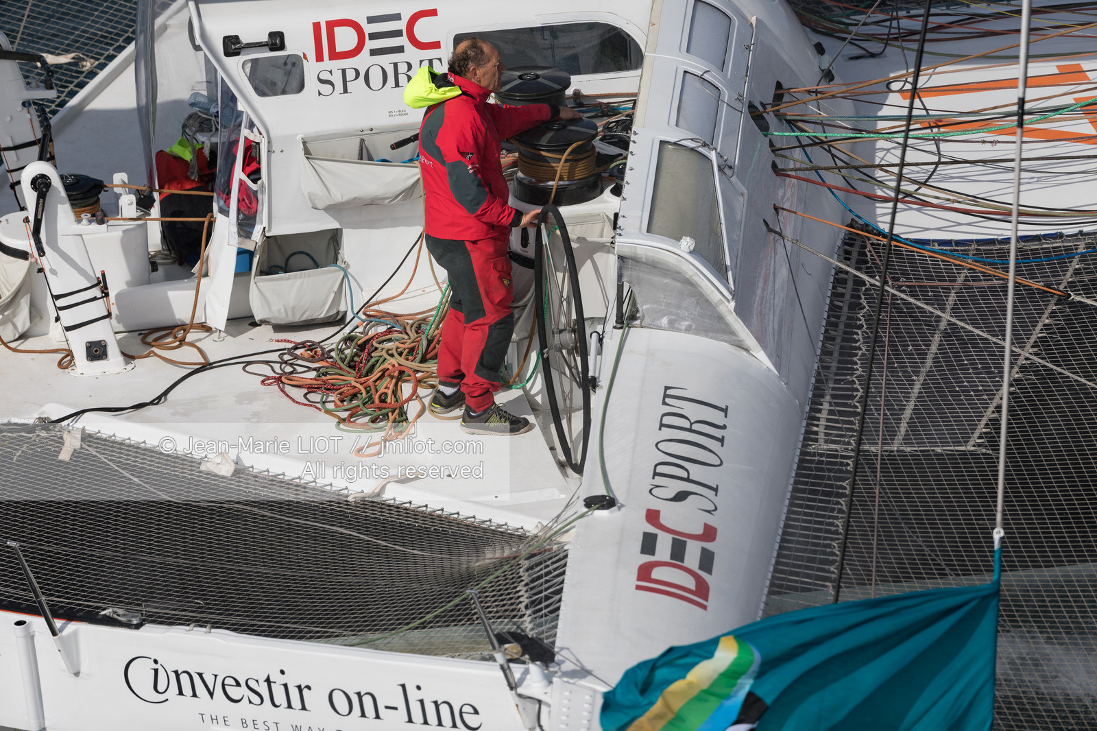 FRANCIS JOYON  2018 - ULTIM IDEC SPORT