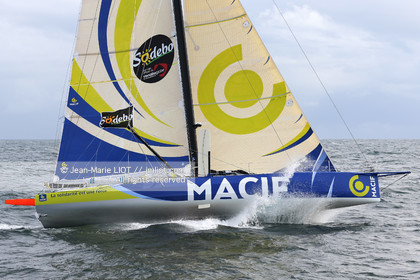 VENDEE GLOBE 2012-2013 - DEPART- JEAN-MARIE LIOT DPPI