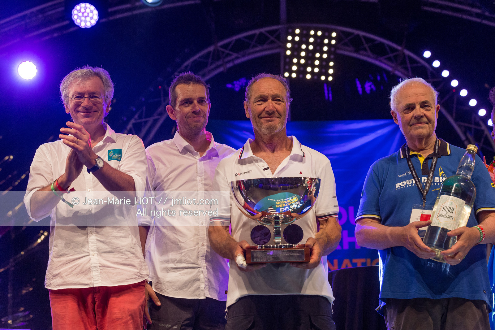 FRANCIS JOYON - ROUTE DU RHUM 2018 - ARRIVEE