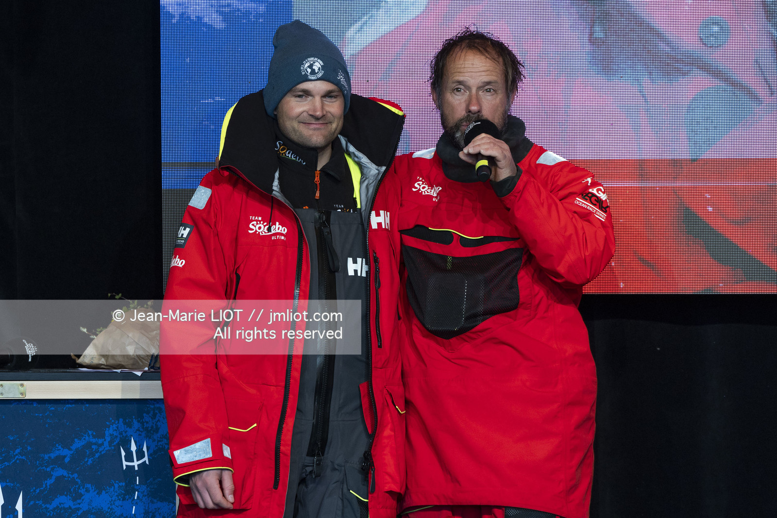 THOMAS COVILLE - ARKEA ULTIM CHALLENGE - ARRIVEE