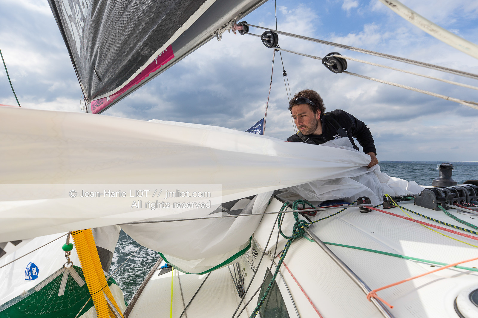 FIGARO BRETAGNE CREDIT MUTUEL 2017 - SEBASTIEN SIMON ET PIERRE RHIMBAULT