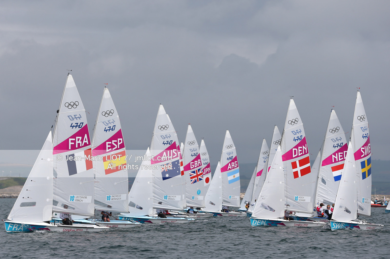 LONDON 2012 - SAILING - 470 WOMEN.