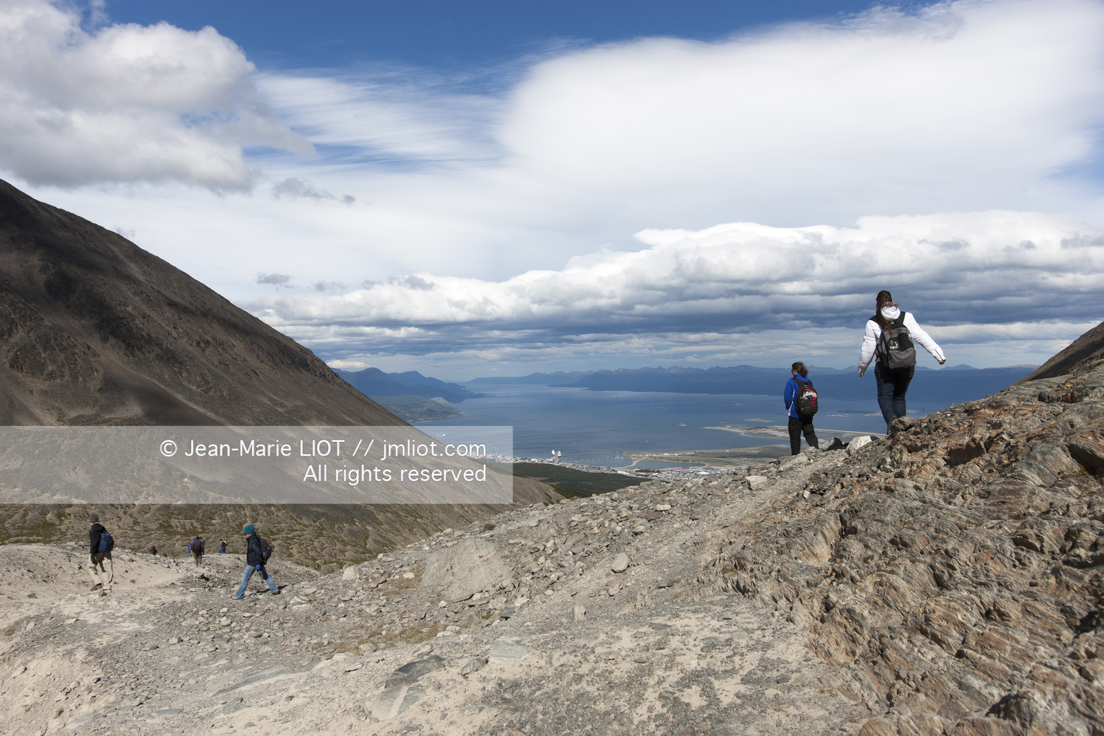 Ushuaia, Terre de Feu est la ville la plus australe du globe.Située à la pointe de l'Argentine cette province est la porte de l'antartique.photo © Jean-Marie Liot.