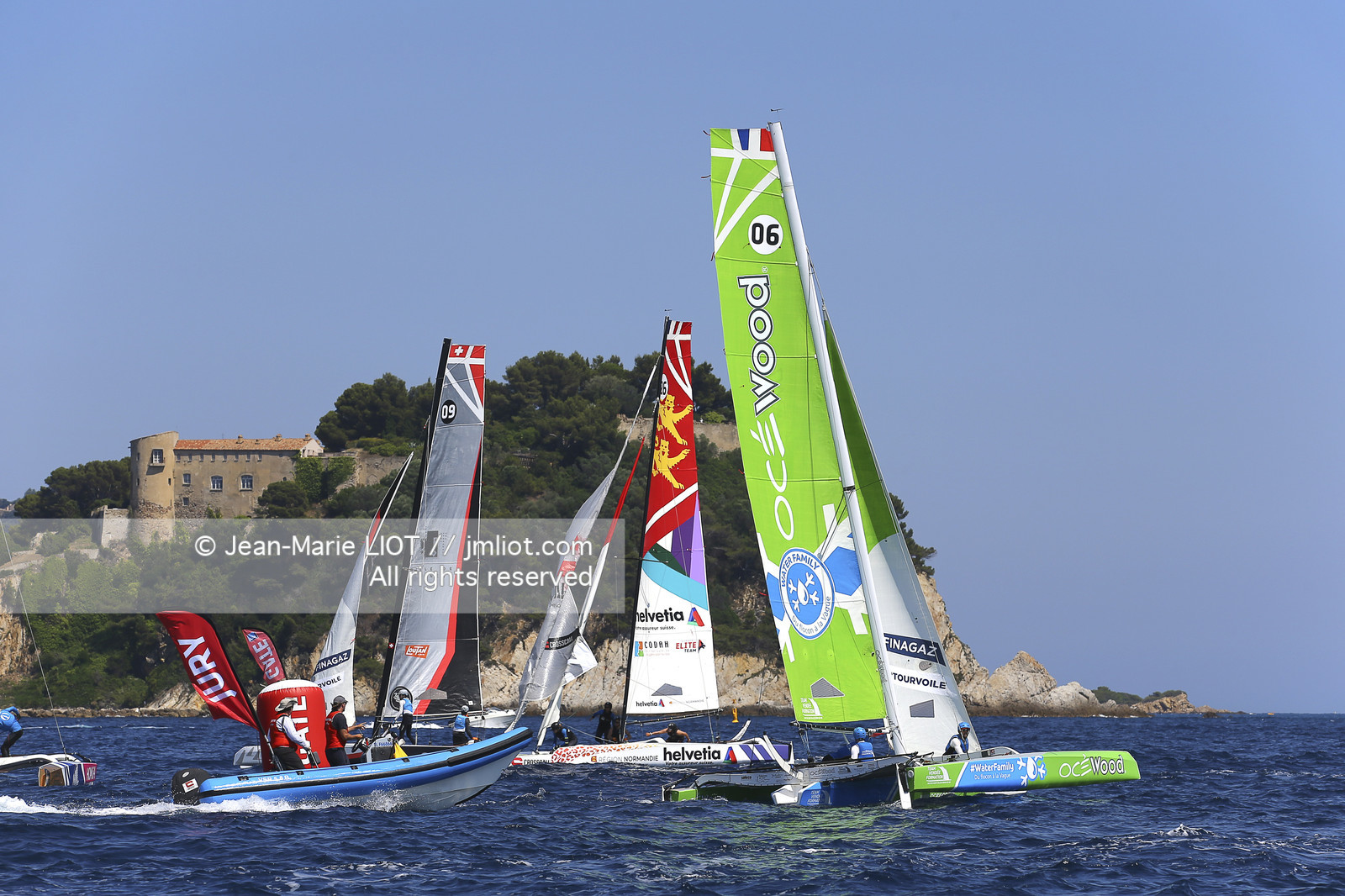 Tour Voile 2018, acte de Hyères, le 19 juillet 2018..Photo : Jean-Marie LIOT   ASO