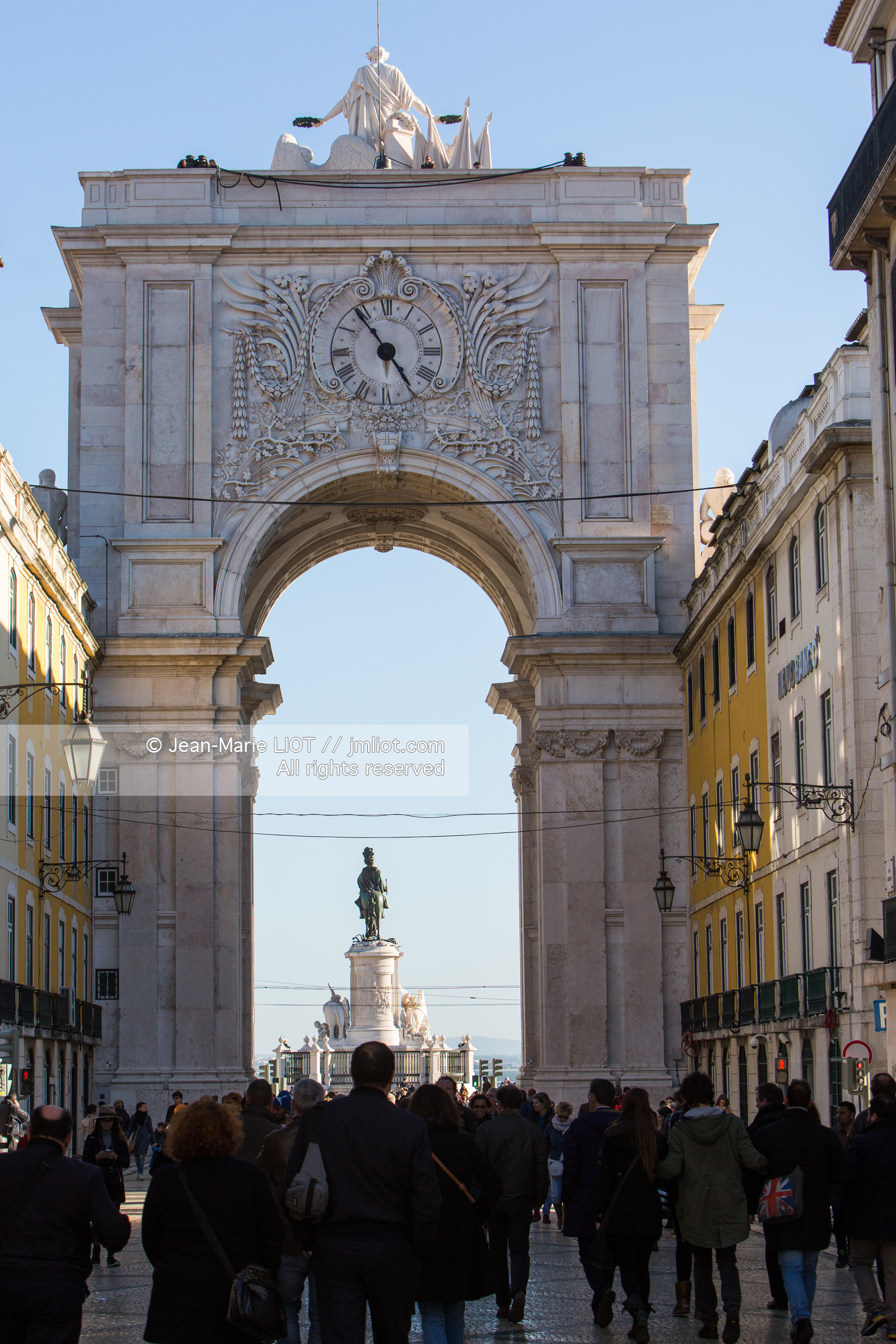 Lisbonne, capitale portugaise.