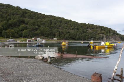 Ushuaia, Terre de Feu est la ville la plus australe du globe.Située à la pointe de l'Argentine cette province est la porte de l'antartique.photo © Jean-Marie Liot.