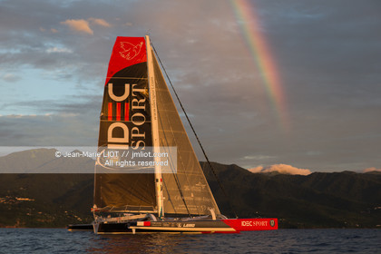 FRANCIS JOYON - ROUTE DU RHUM 2018 - ARRIVEE