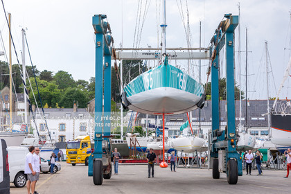 NICOLAS TROUSSEL - CLASS 40 CORUM - 2018 - MISE A L'EAU