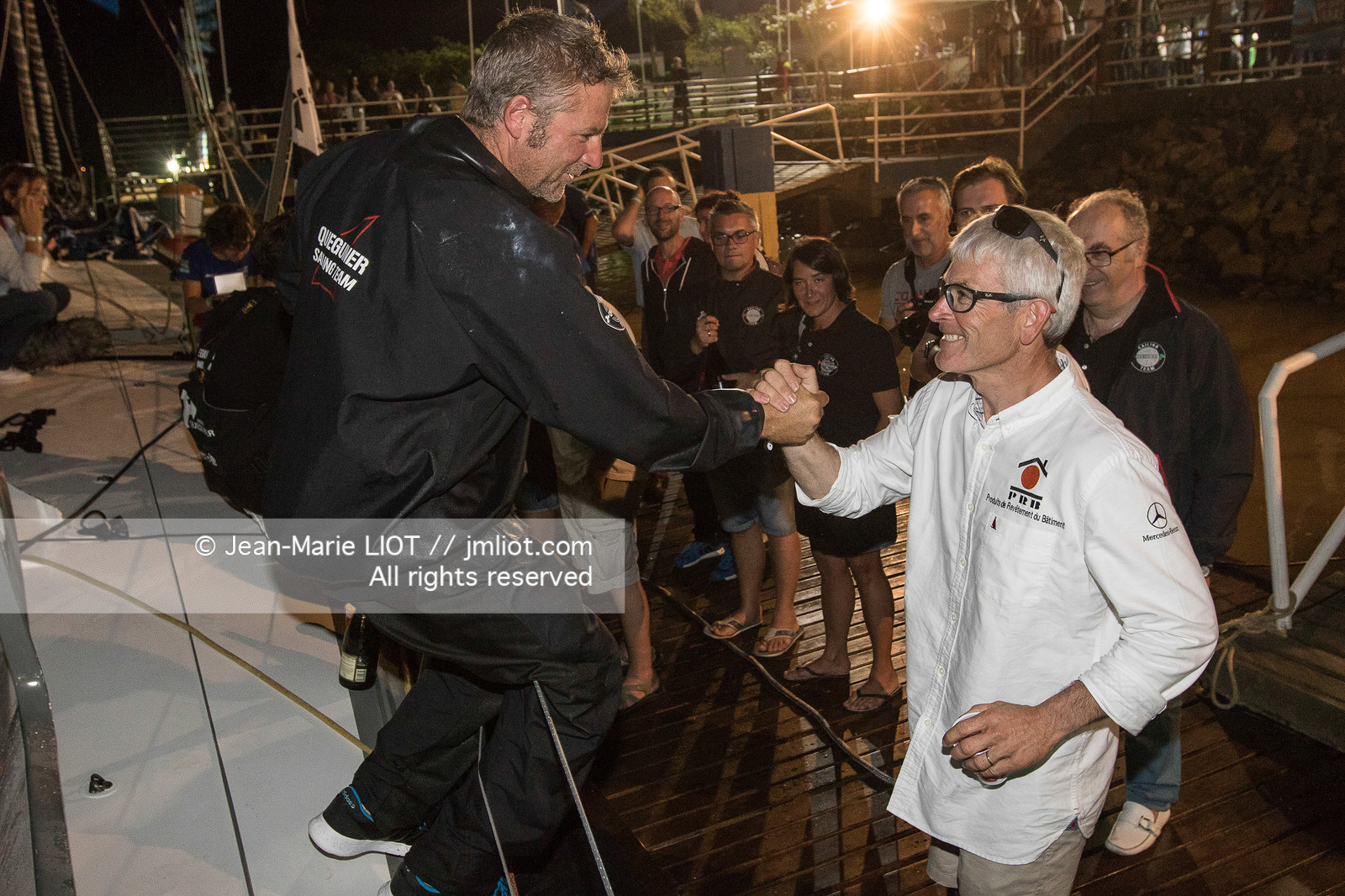 TJV 2015-ARRIVEE DE QUEGUINER