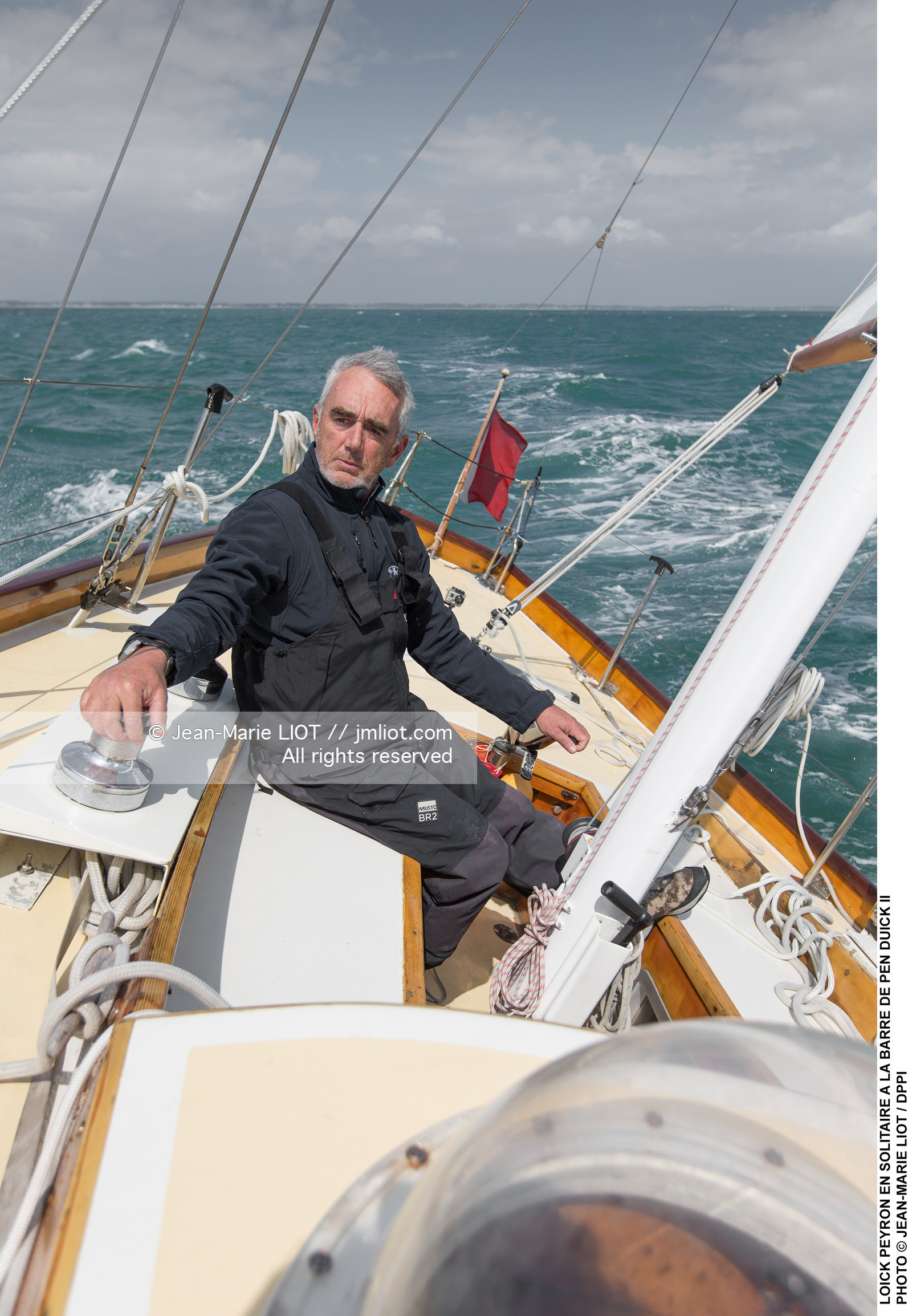 LOICK PEYRON A BORD DE PEN DUICK II