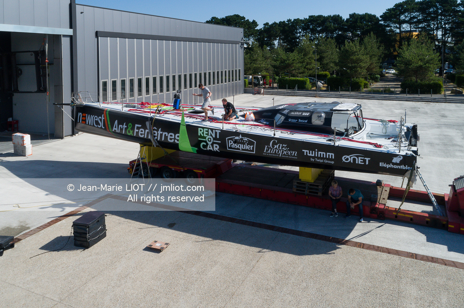 FABRICE AMEDEO - IMOCA NEWREST - ART & FENETRES 2020