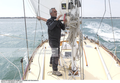 LOICK PEYRON A BORD DE PEN DUICK II