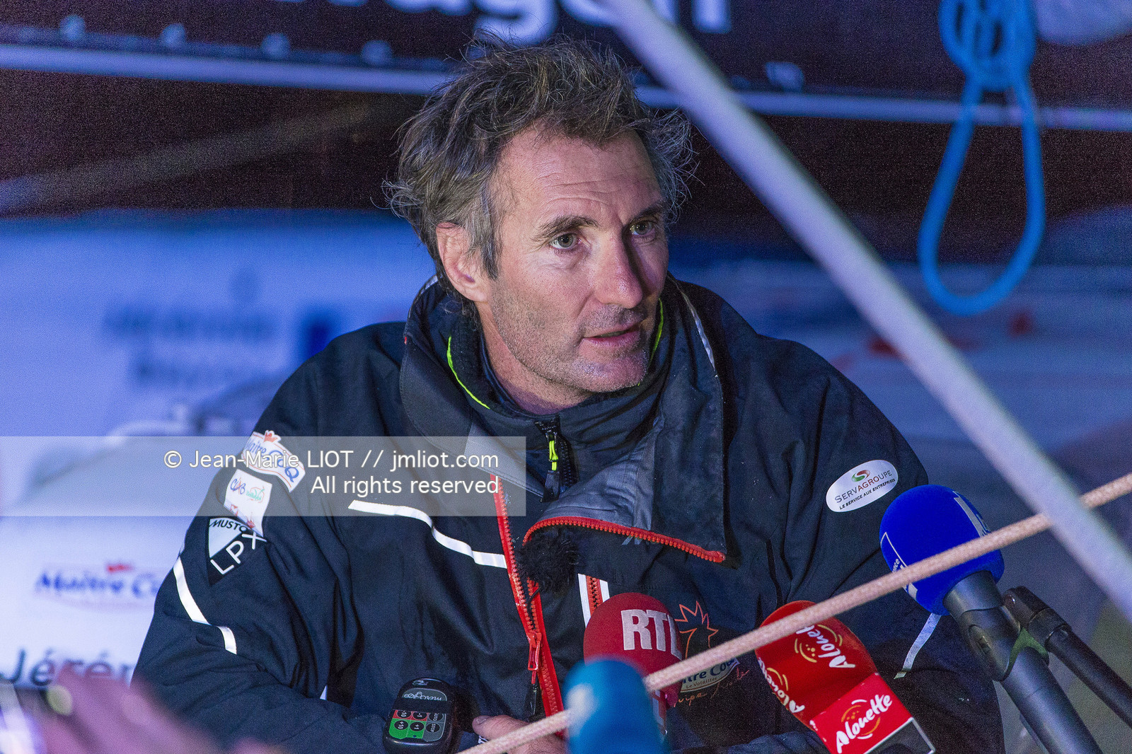 VENDEE GLOBE 2016-2017 - JEREMIE BEYOU, TROISIEME