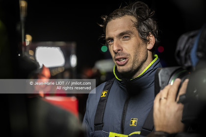 VENDEE GLOBE 2020-2021 - ARRIVEE CHARLIE DALIN