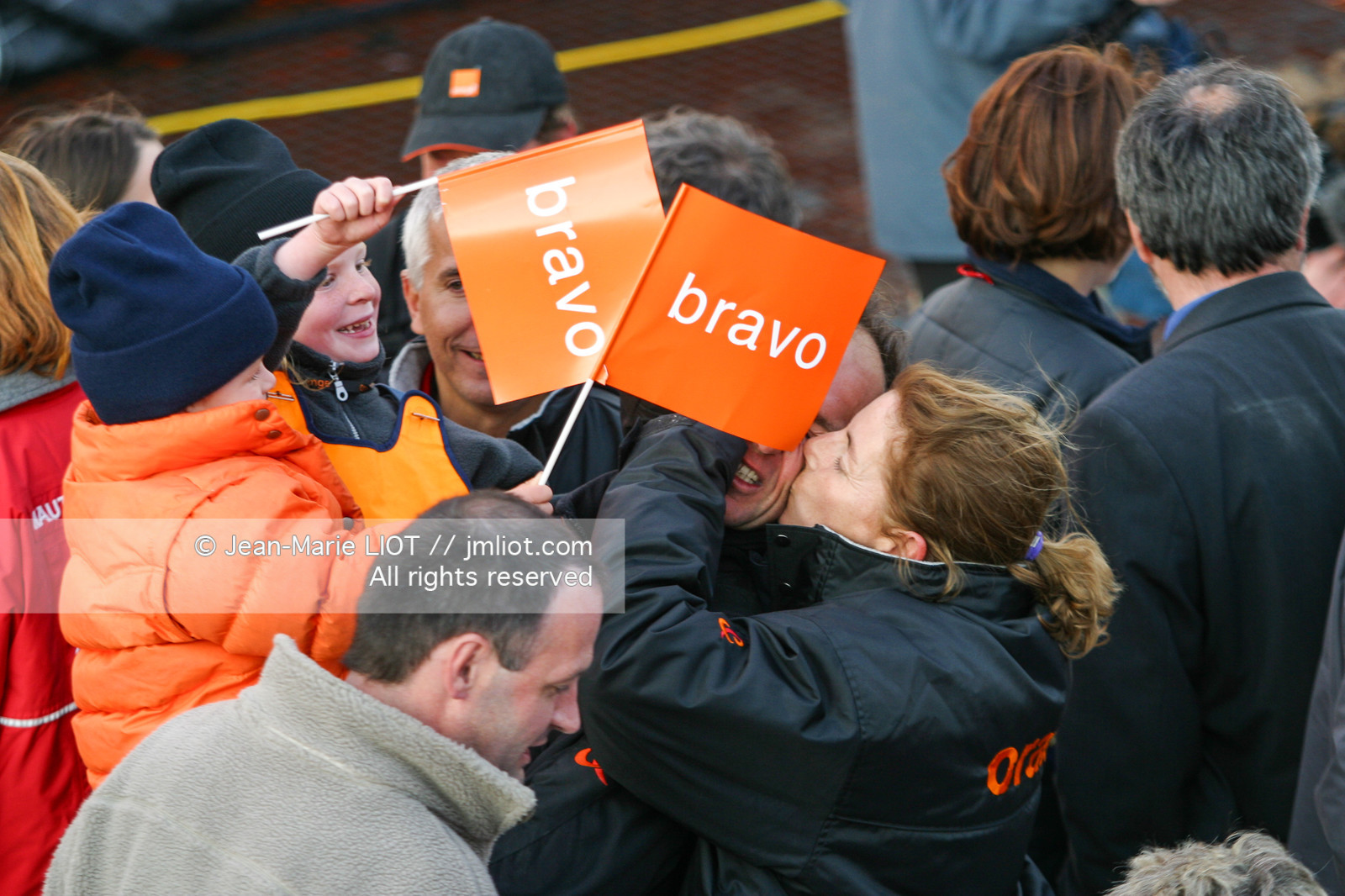 ARRIVEE ORANGE 2 BRUNO PEYRON