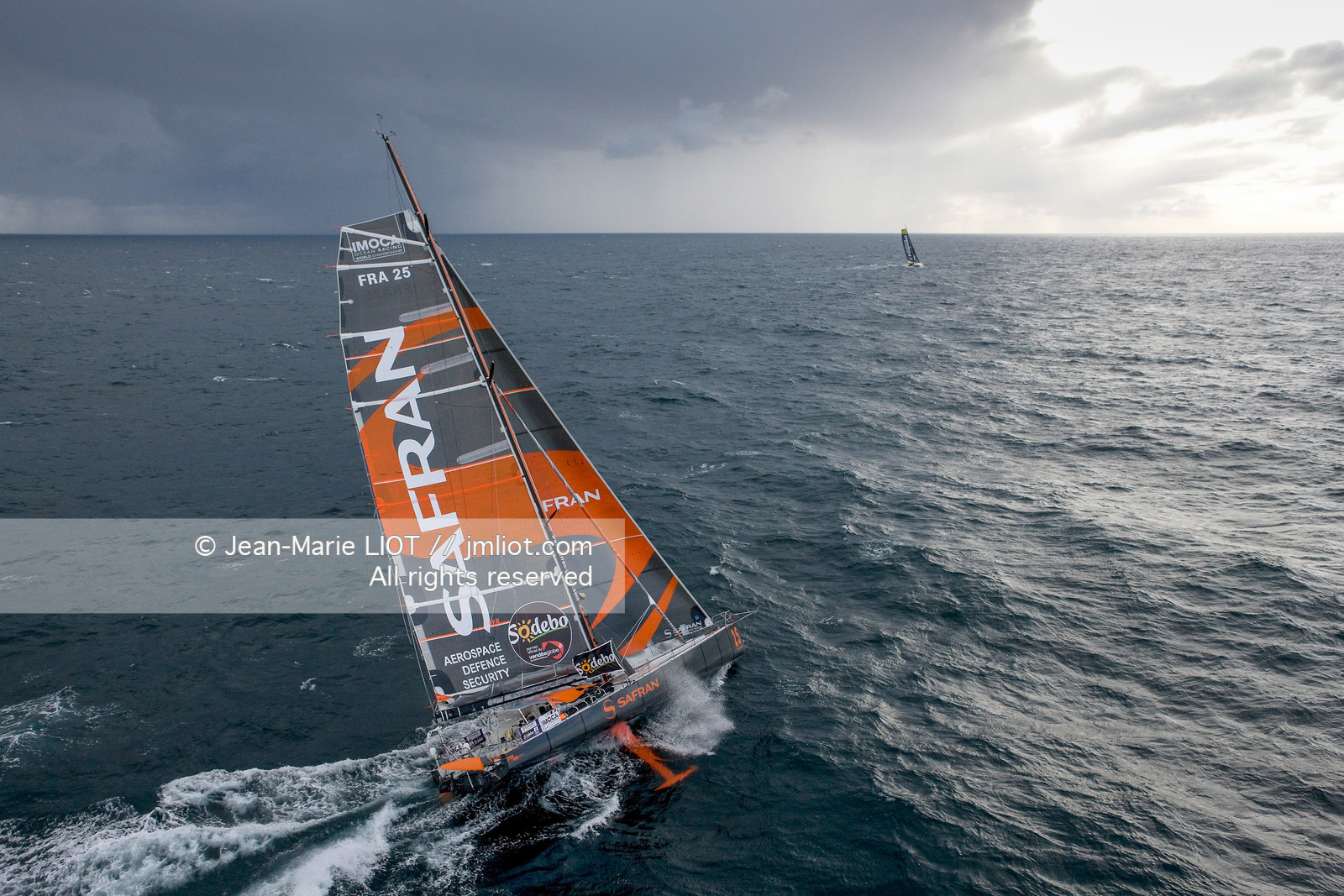 VENDEE GLOBE 2012-2013 - DEPART- JEAN-MARIE LIOT DPPI