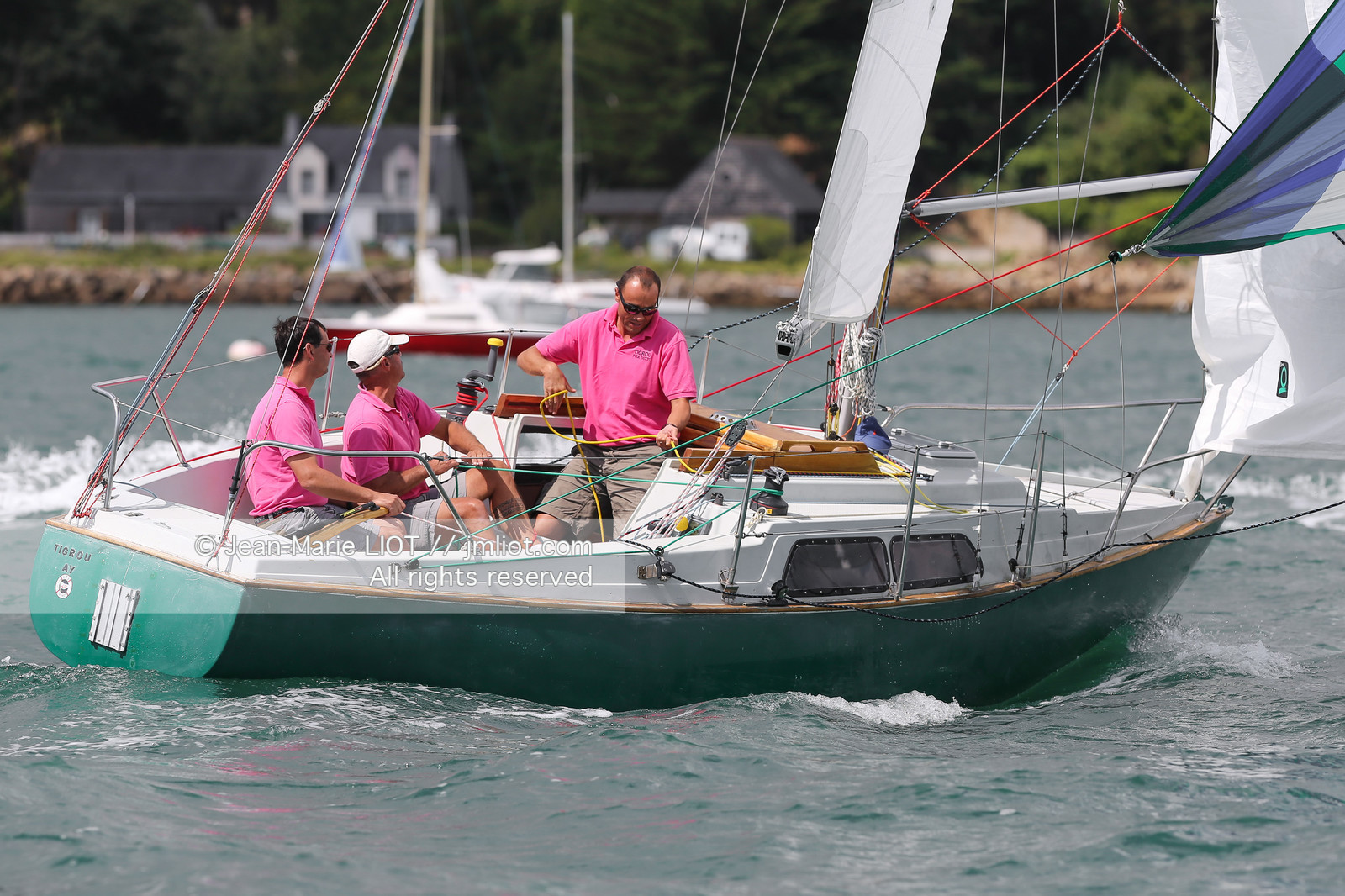 TOUR DE L'ILE AUXMOINES 2014