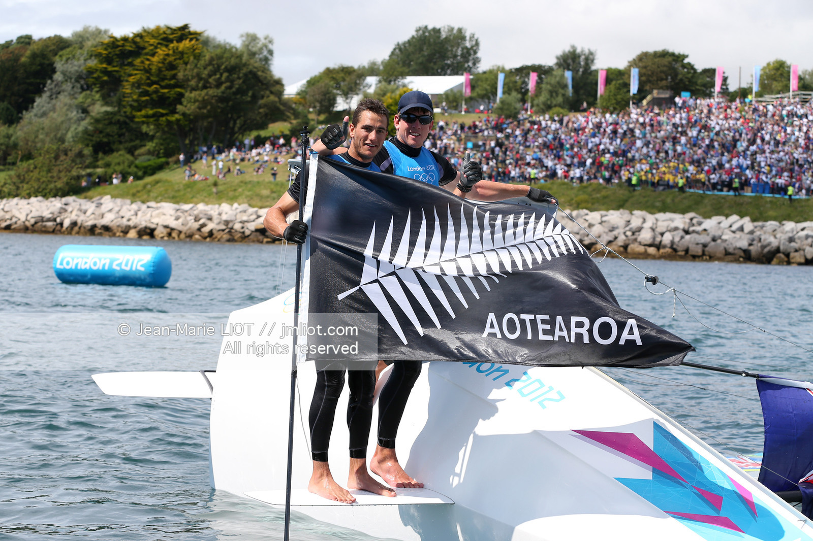 LONDON 2012 - SAILING - 49ER MEN.