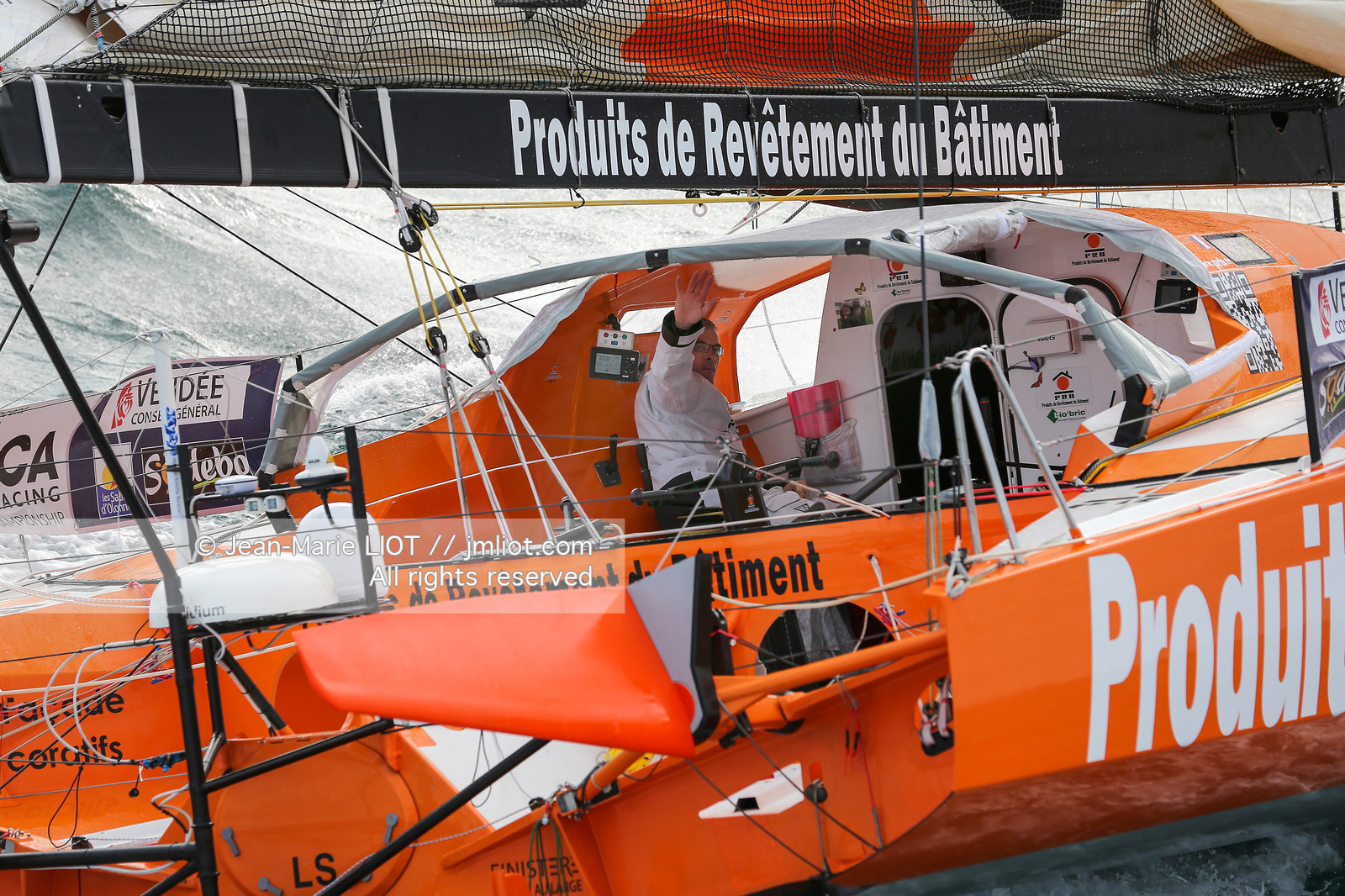 VENDEE GLOBE 2012-2013 - DEPART- JEAN-MARIE LIOT DPPI