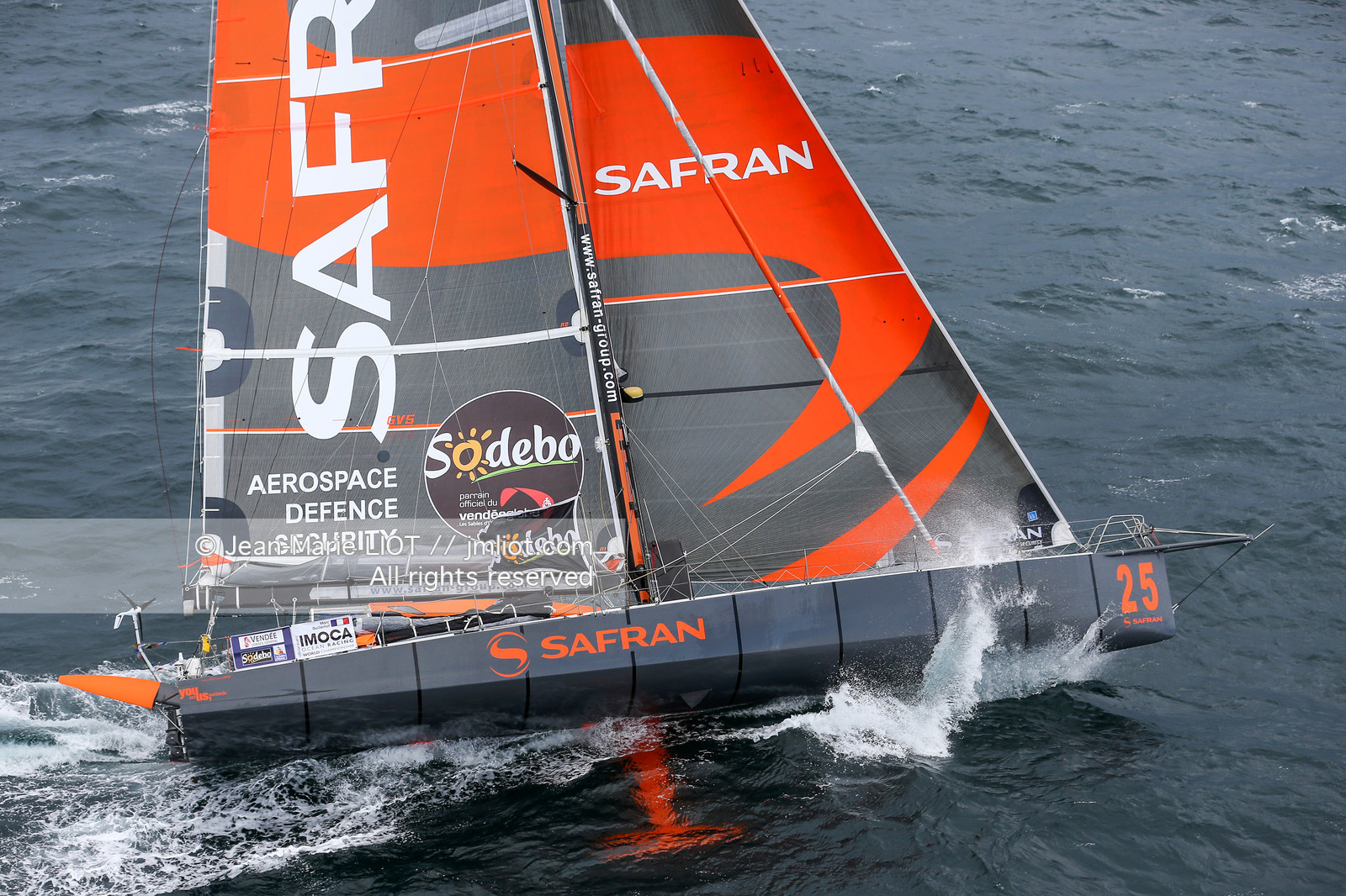 VENDEE GLOBE 2012-2013 - DEPART- JEAN-MARIE LIOT DPPI