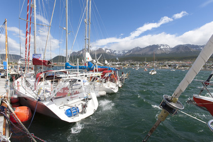 Ushuaia, Terre de Feu est la ville la plus australe du globe.Située à la pointe de l'Argentine cette province est la porte de l'antartique.photo © Jean-Marie Liot.