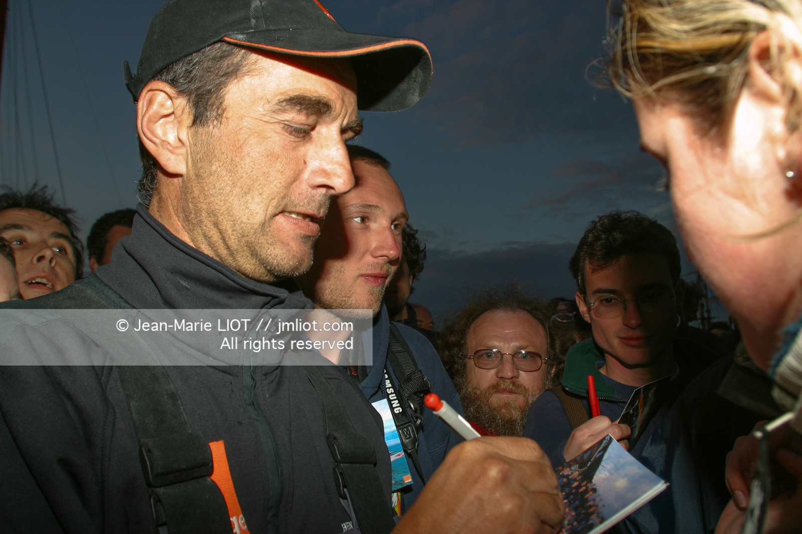 ARRIVEE ORANGE 2 BRUNO PEYRON