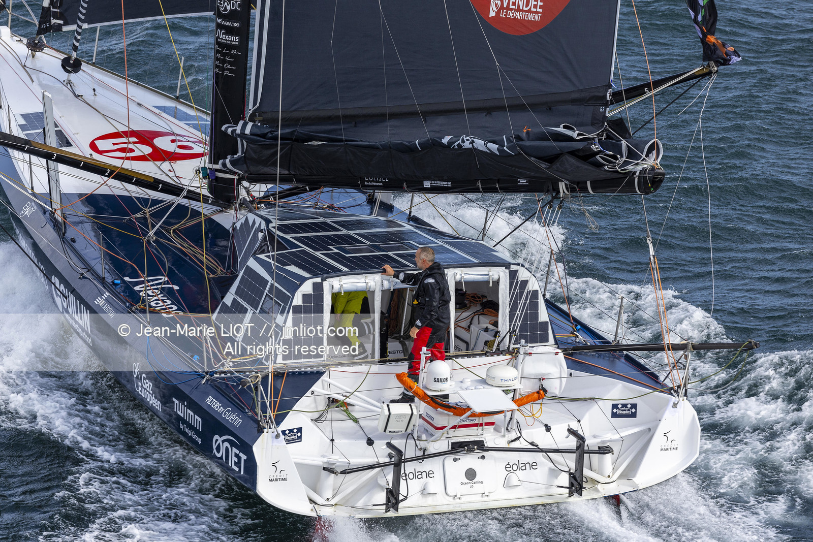 FABRICE AMEDEO 2024 - IMOCA NEXANS WEWISE - VENDEE GLOBE 2024-2025