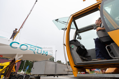 NICOLAS TROUSSEL - CLASS 40 CORUM - 2018 - MISE A L'EAU