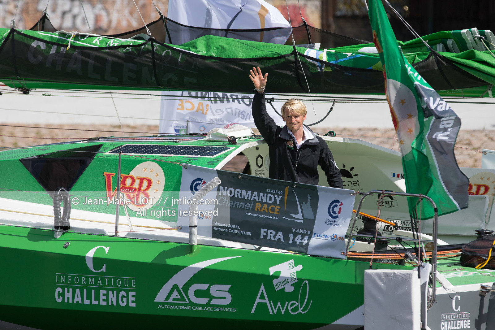 NORMANDY CHANNEL RACE 2017 - DEPART