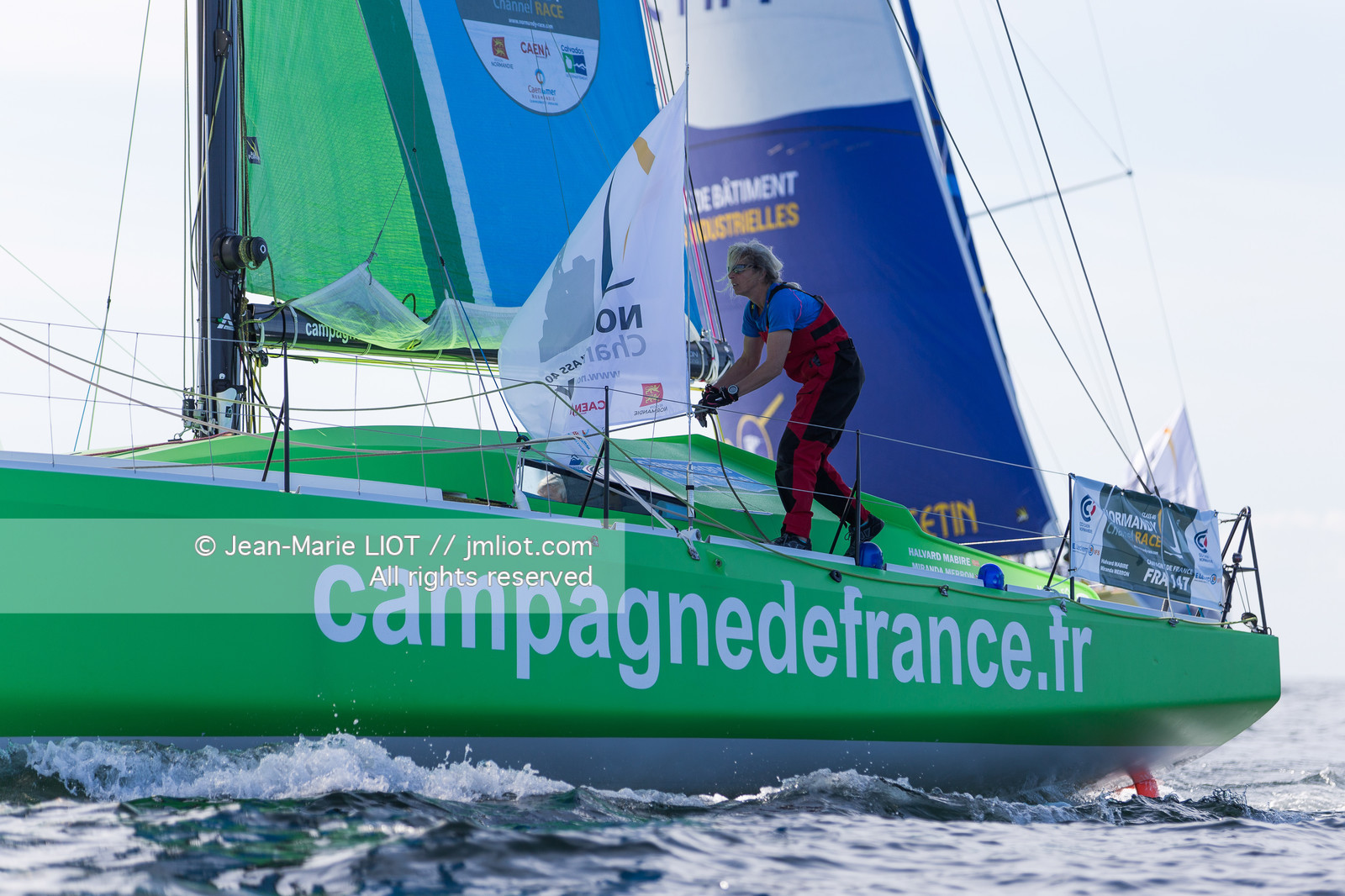 NORMANDY CHANNEL RACE 2017 - DEPART