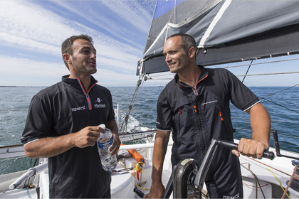 IMOCA NEWREST MATMUT - SKIPPER : FABRICE AMEDEO