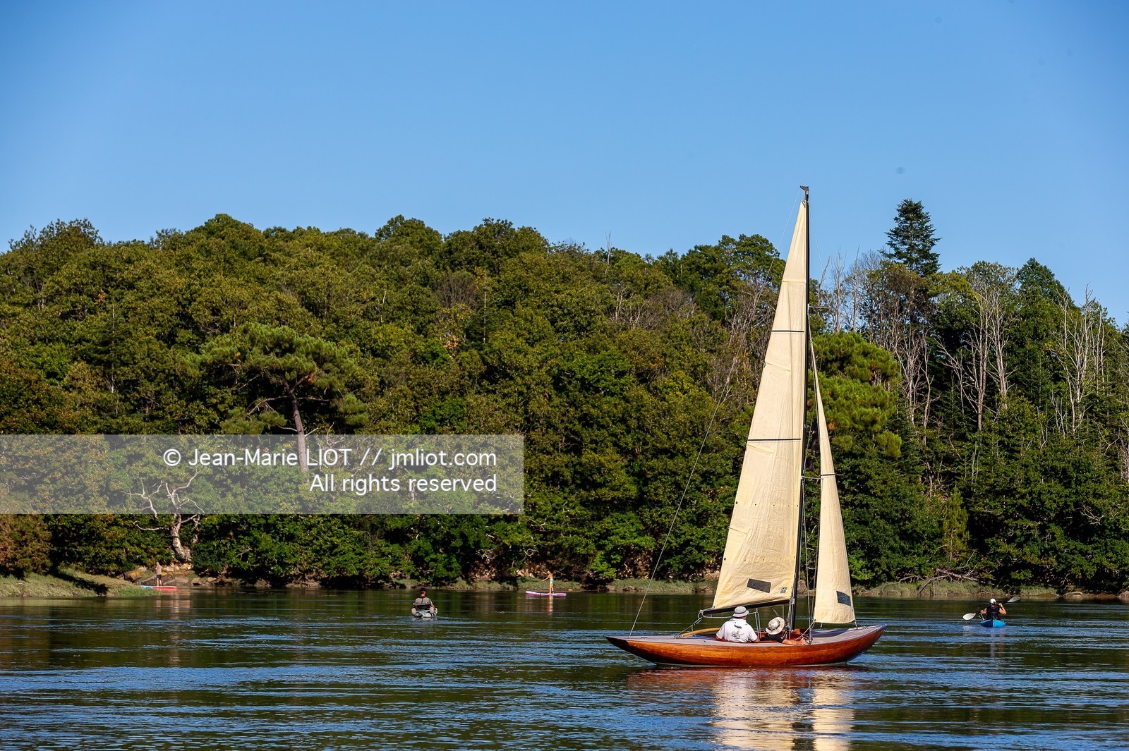NAVIGATION INSOLITE 2020 - REMONTEE DE LA RIVIERE de L’ODET