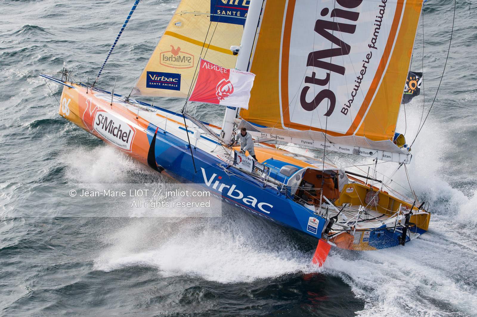 VENDEE GLOBE 2016-2017 - JEAN - PIERRE DICK - ST MICHEL