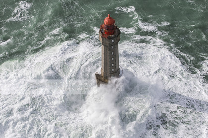 Les phares d'Iroise dans la tempête Ruth