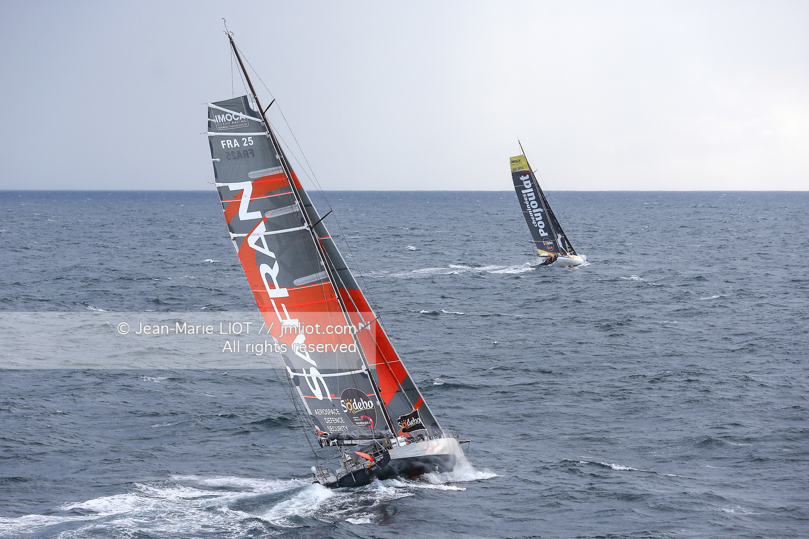 VENDEE GLOBE 2012-2013 - DEPART- JEAN-MARIE LIOT DPPI