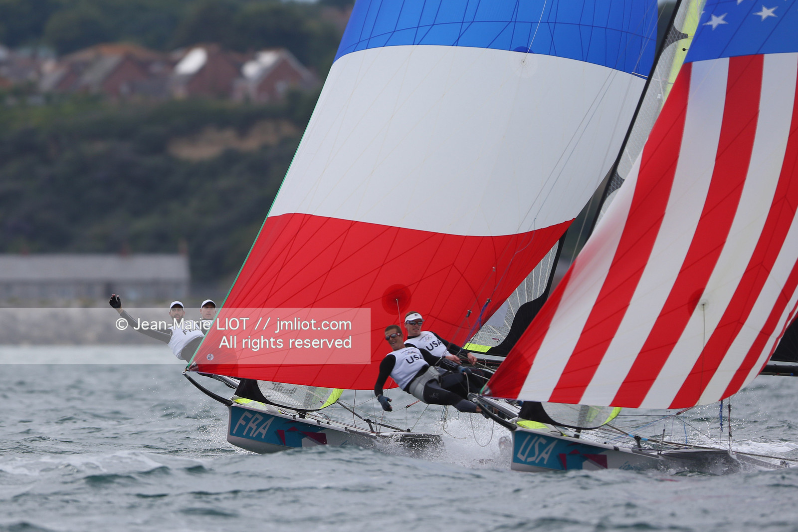 LONDON 2012 - SAILING - 49ER MEN.