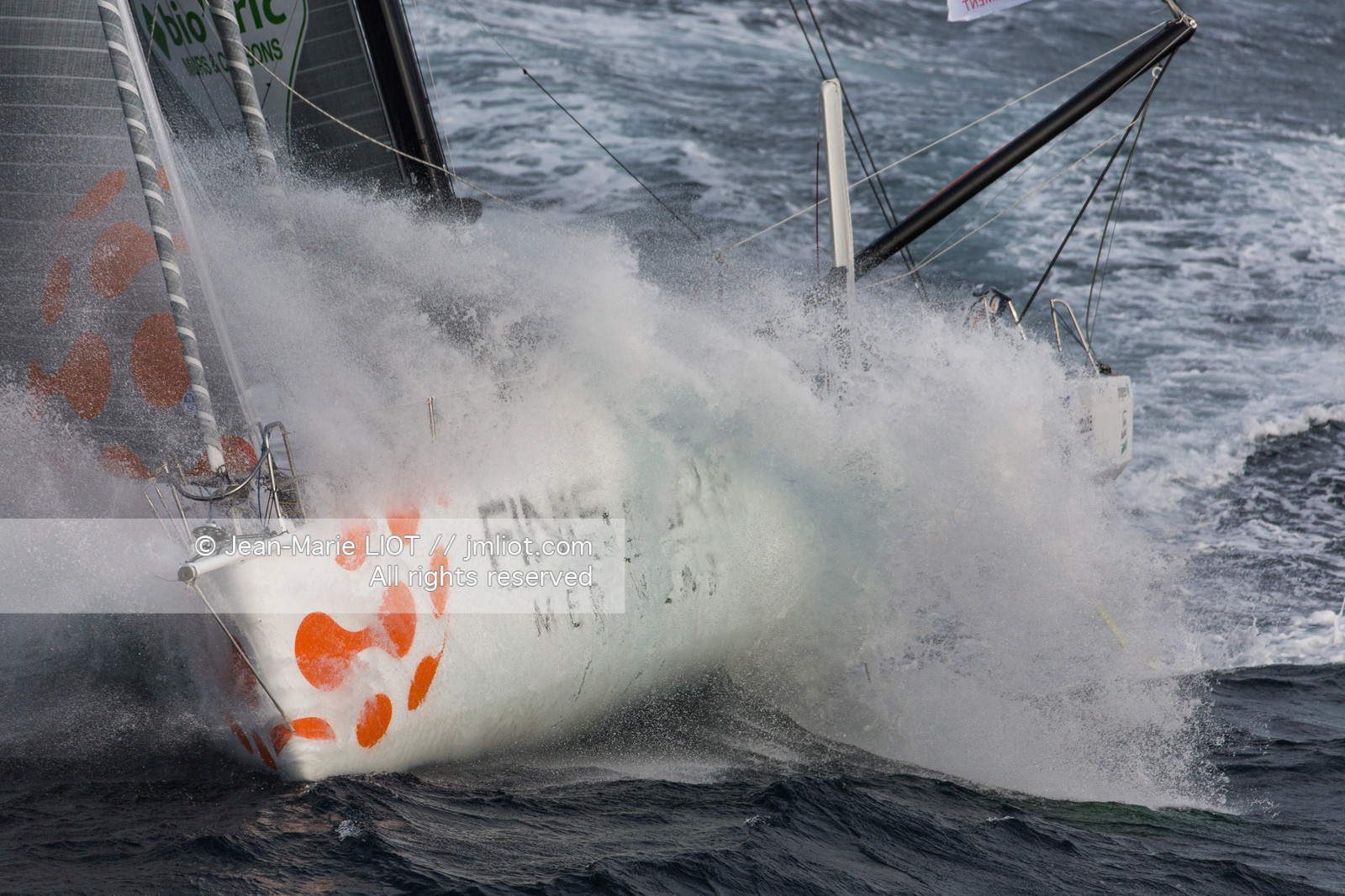 VENDEE GLOBE 2016-2017 - JEAN LE CAM - FINISTERE MER VENT