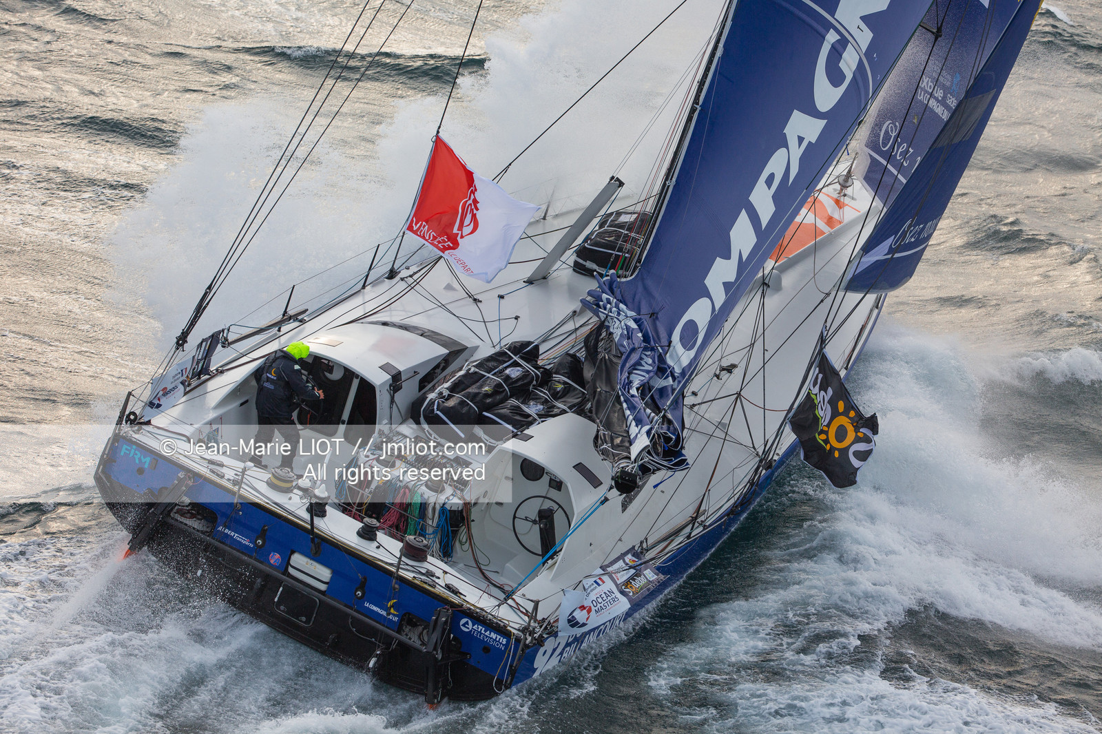 VENDEE GLOBE 2016-2017 - STEPHANE LE DIRAISON - COMPAGNIE DU LIT